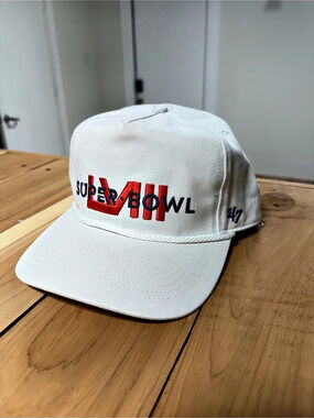 47 Super Bowl LVIII '47 Hitch Adjustable Hat White Hat